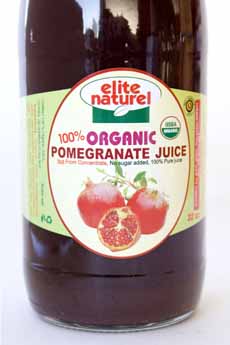 Elite Organic Pomegranate juice