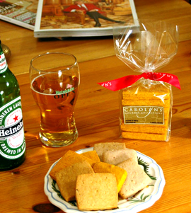 Shortbreads with beer