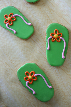 Sandal Cookies