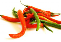 hot peppers