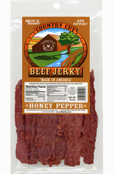 Buffalo Bill's Country Cut Honey Pepper Jerky