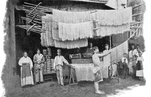 Making Pasta In The Old Days