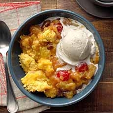 Pineapple Upside Down Dump Cake