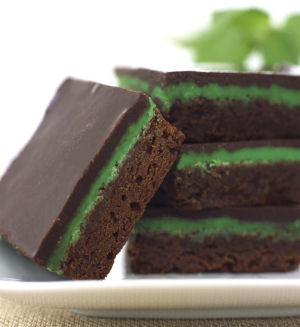 Chocolate Mint Brownie