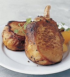 Niman Ranch pork chops