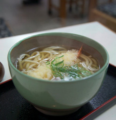 Udon and Tempura