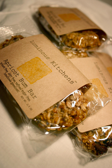 Luminous Kitchens Granola Bars