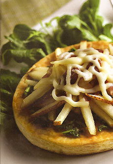 Tartlette Of Rofumo, Prosciutto, Pears And Arugula