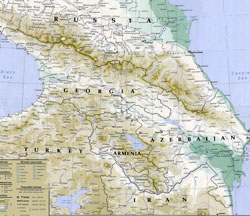 Caucasus Map