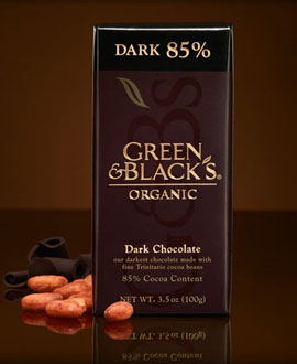 Green & Black's 85% Chocolate Bar