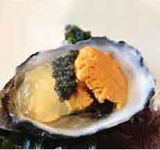Oyster, Caviar, Sea Urchin Oyster, Caviar, Sea Urchin