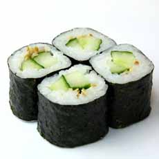 Kappa Maki -Cucumber Sushi
