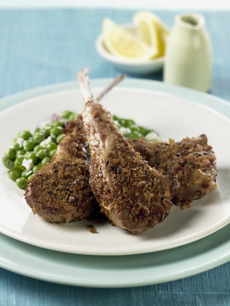 Porcini-Crusted Lamb Chops