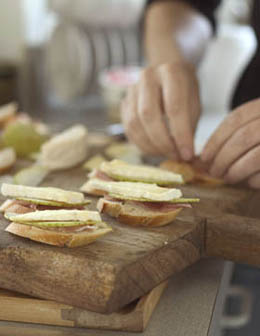 Bruschetta With Walnut Oil