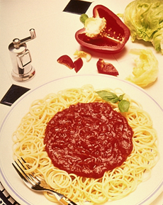 Spaghetti With Marinara Sauce