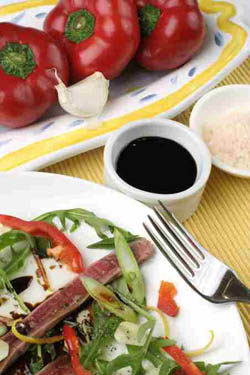 Steak Salad with Soy Vinaigrette