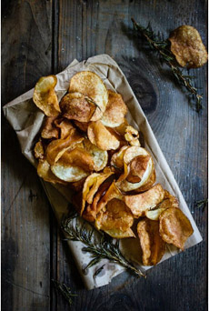 Who invented potato chips?