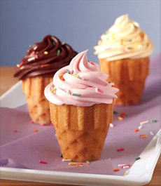 Ice Cream Cone Cupcakes