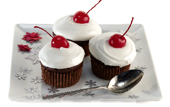 Cherry Chocolate Cupcakes