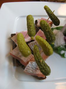 Herring Canape