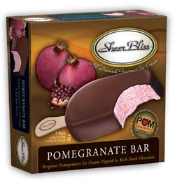 Sheer Bliss Pomegranate Ice Cream