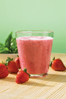 strawberry summer smoothie