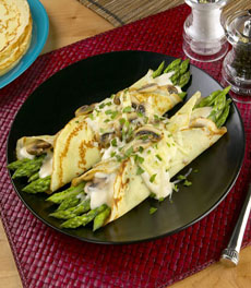 Asparagus Crepes