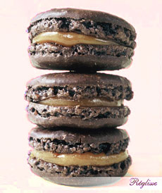 Licorice Macaroon