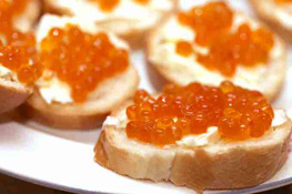 Caviar On Toast