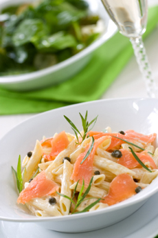 Smoked Salmon Pasta