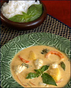 Red Curry With Crab