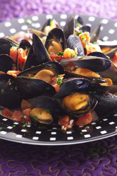 gourmet mussel recipe magazine