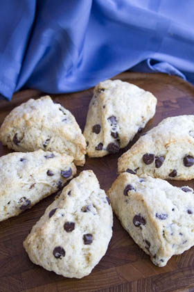 Chocolate Chip Scones