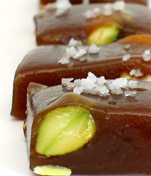 Ginger Pistachio Salt Caramel