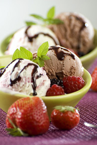 Dish Of Ice Cream