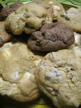 plate of cookies