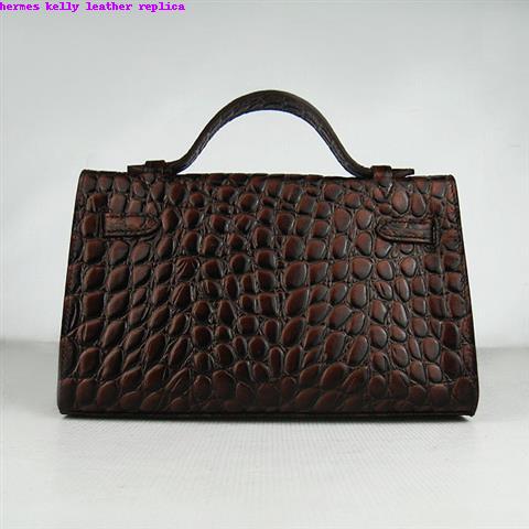 hermes kelly leather replica