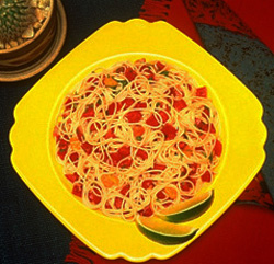 Pasta With Fresh Salsa