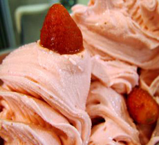 strawberry ice cream