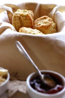 Scones And Strawberry Jam