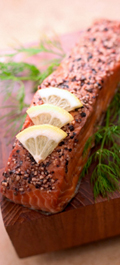 Salmon WIth Peppercorns