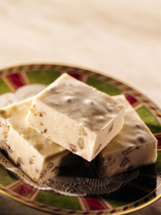 Egg Nog Fudge