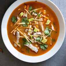 Vegetable Soup With Chicken