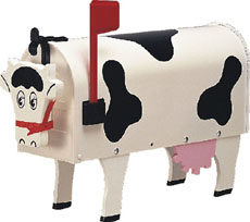 Cow Mailbox
