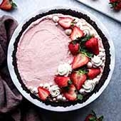 Strawberry Cream Pie