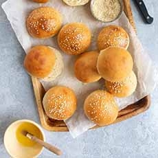 Homemade Burger Rolls