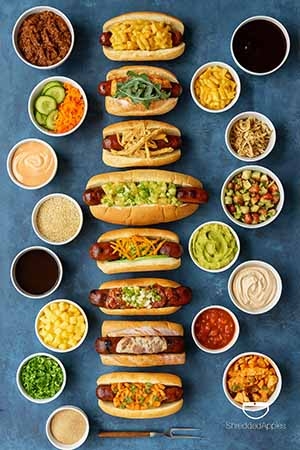 DIY Bratwurst Party Bar