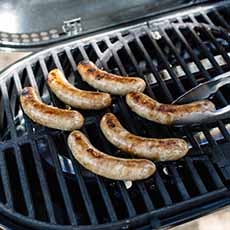 Brats On The Grill