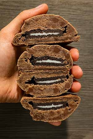 Nutella Cookie With Oreo