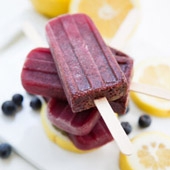 Blueberry Popsicles 
